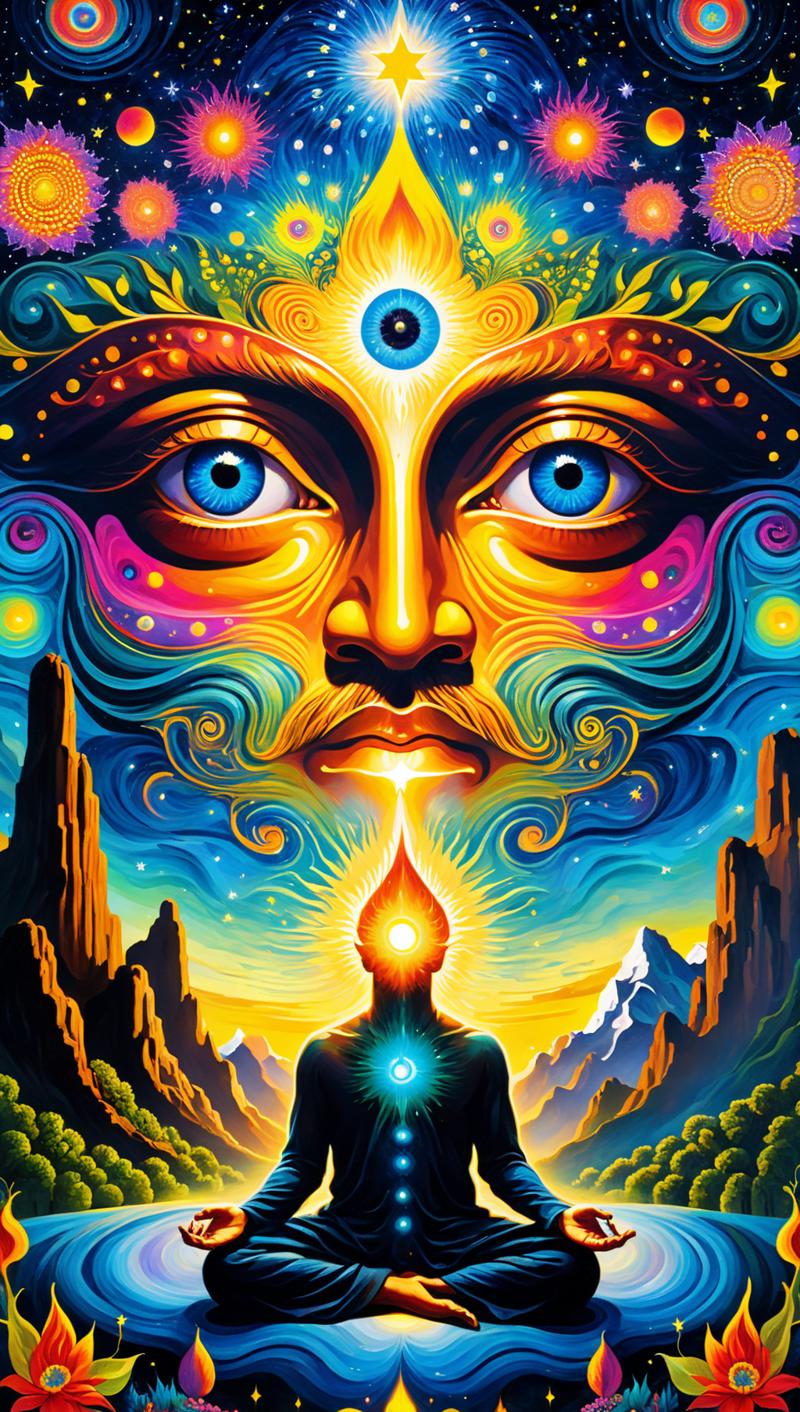 01826-525665215-ayahuasca shamanic spirits, third eye awakening, dmt realm, meditating, starry galaxy, very artistic, visionary, vivid, colorful.png